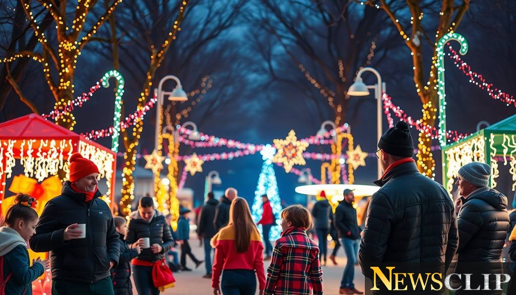 Clinton's 'Lights Around the Park' Event Brings Community Together