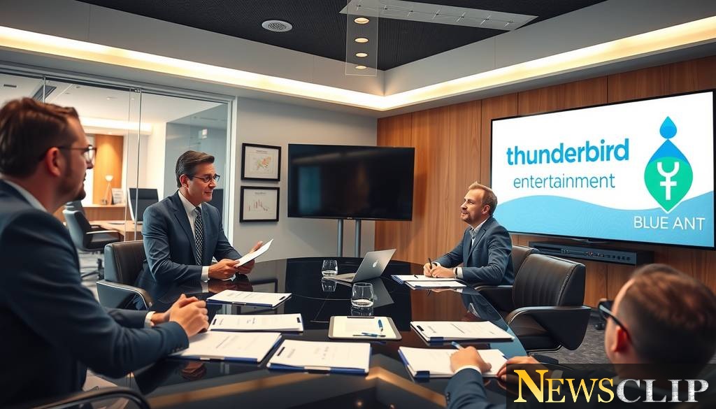 Thunderbird Entertainment Moves Forward with Blue Ant Media Deal