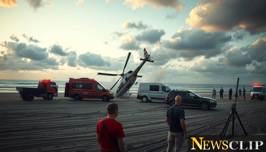 Taking Flight: A Tragic Helicopter Crash in Huntington Beach