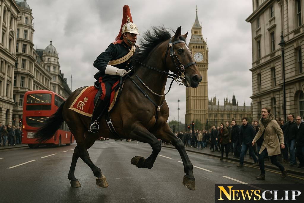 The Heartwarming Retirement of a Brave British Army Horse