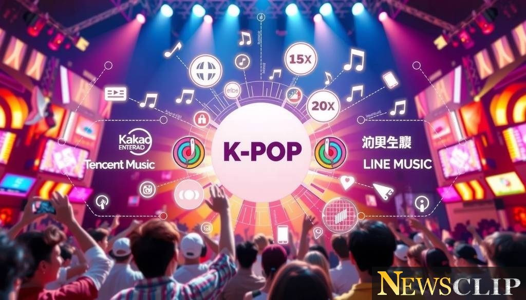 Kakao Entertainment Teams Up with Tencent Music and LINE MUSIC to Launch K-Pop Artist Chart