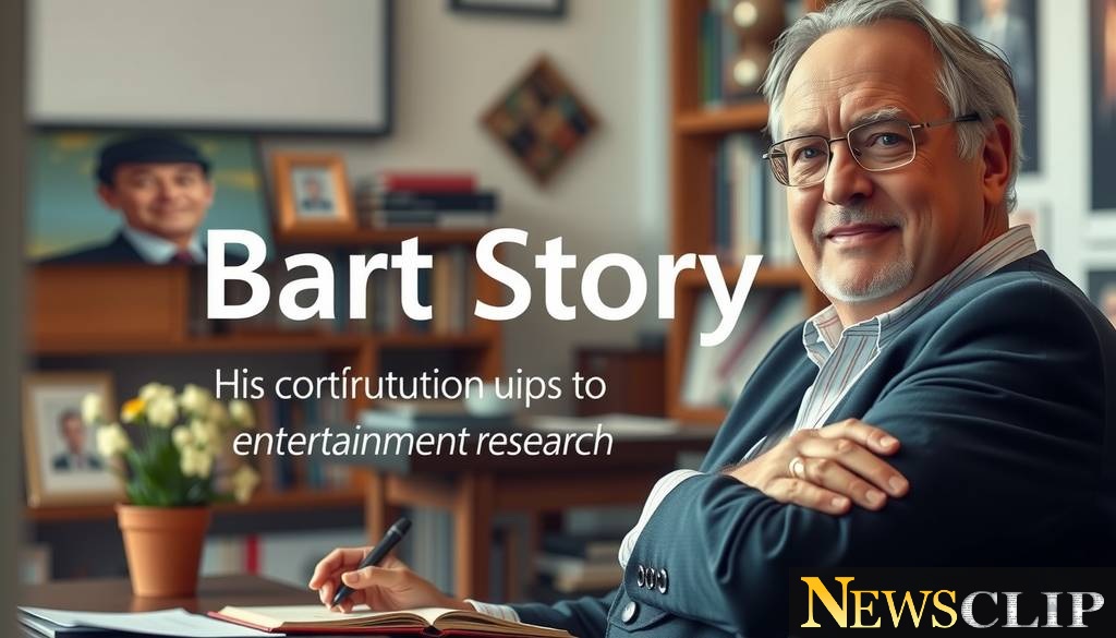 Remembering Bart Story: A Legacy in Entertainment Research
