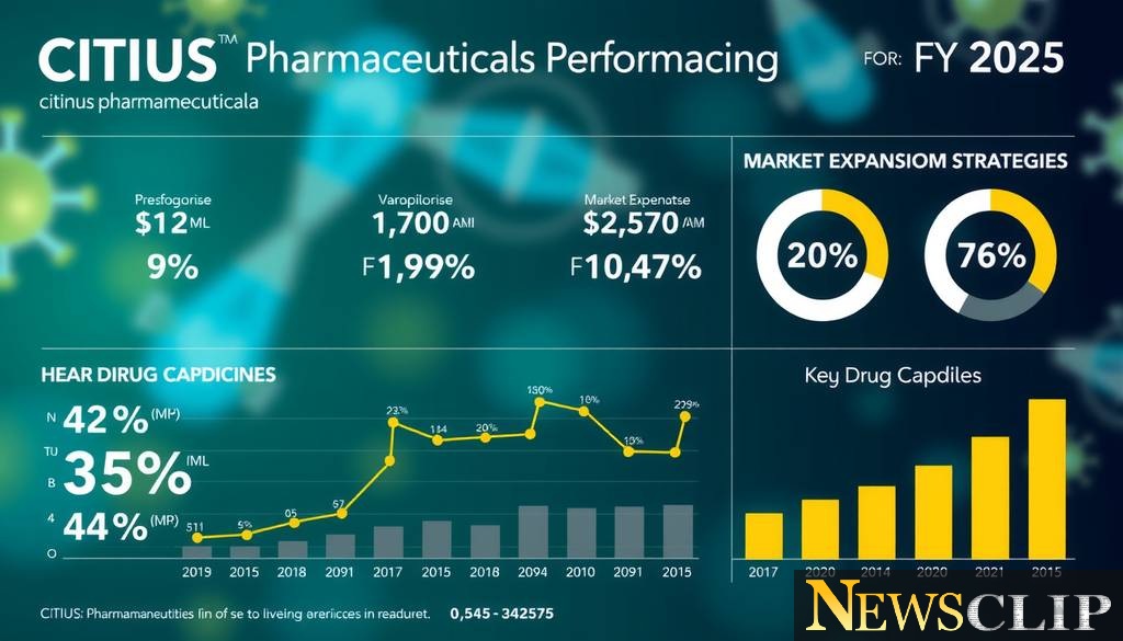 Citius Pharmaceuticals: Navigating Financial Terrain in FY 2025