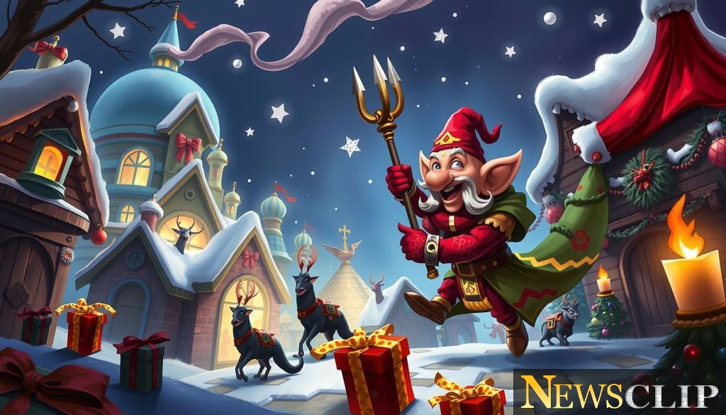 Adventurous Spirit of Grotmas: Da Red Gobbo's Array of Legends