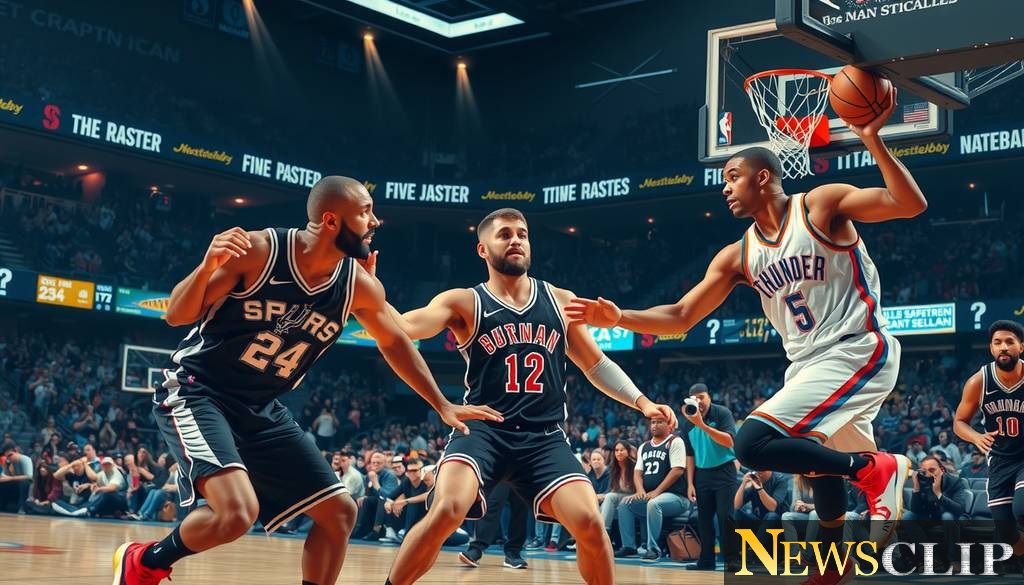 Spurs Surge Past Thunder: A Key 14-Game Night in the NBA