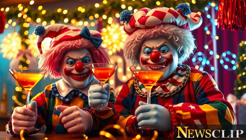 Clowning Around: Cheers to New Year's Revelries and Mark Mackay's Revelations