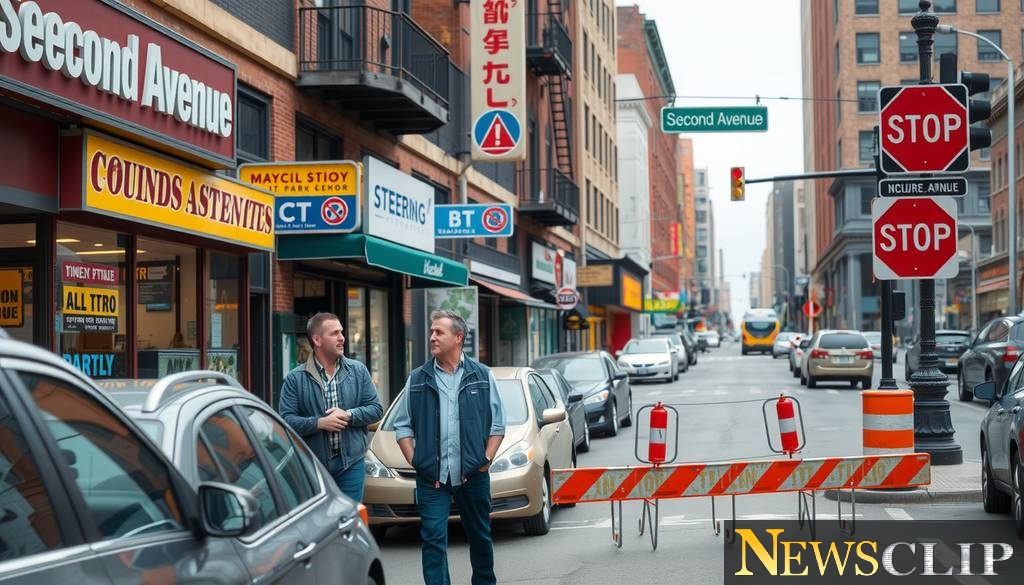 Local Business Owners Rally Against Second Avenue Traffic Changes
