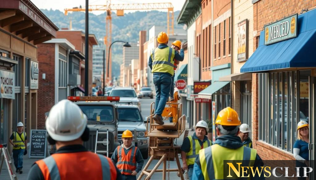 Merced Businesses Hit Hard by Ongoing Downtown Construction