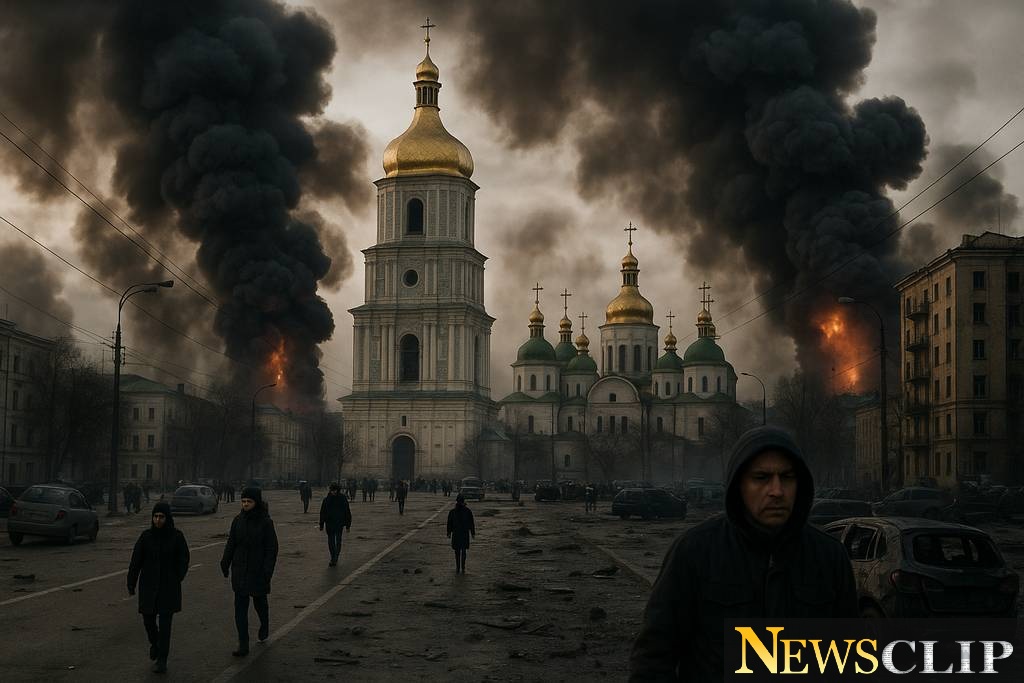 Kyiv Under Fire: Russian Attacks Escalate Ahead of Trump-Zelensky Meeting