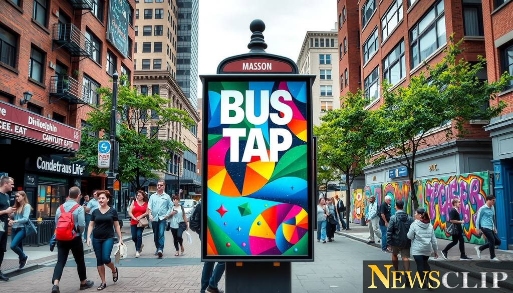 How 'Bus Stop Banksy' Is Transforming Philadelphia's Transit Experience