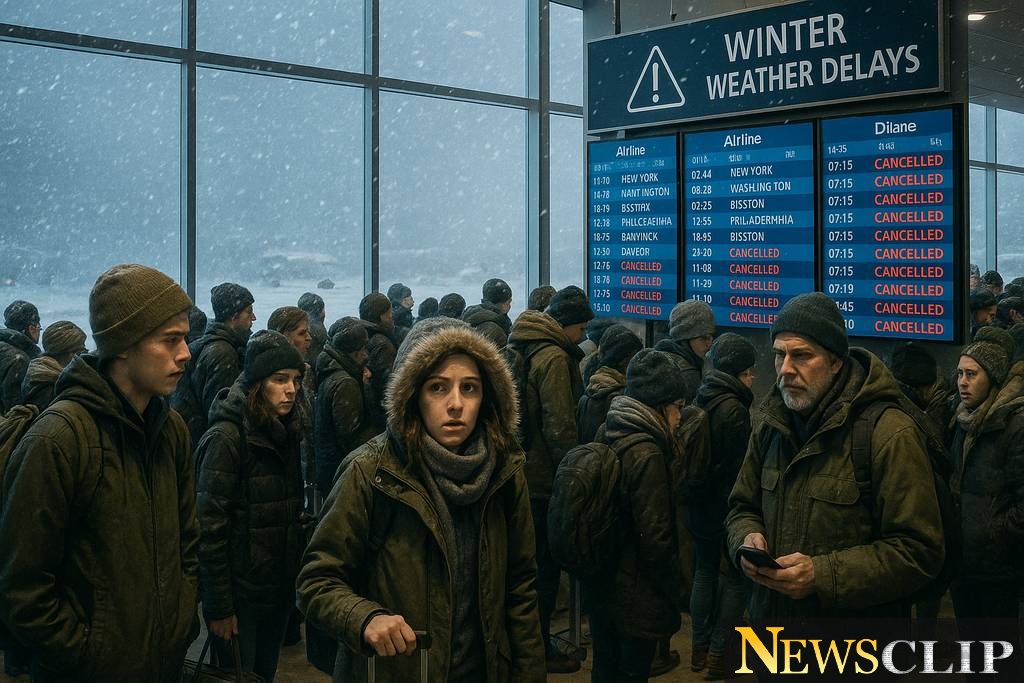 Winter Storm Disrupts Holiday Travel: Delays and Dangers Loom