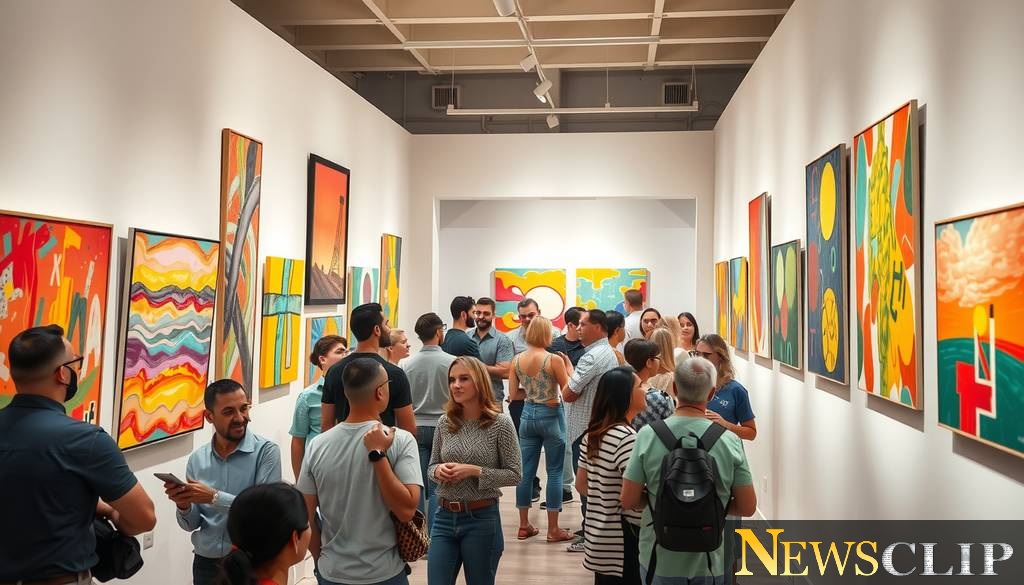 Falmouth's Creative Journey: Discovering Abstract Art in a New Light