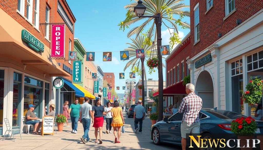 Cottage Grove Main Street Reopens: A Boost for Local Businesses