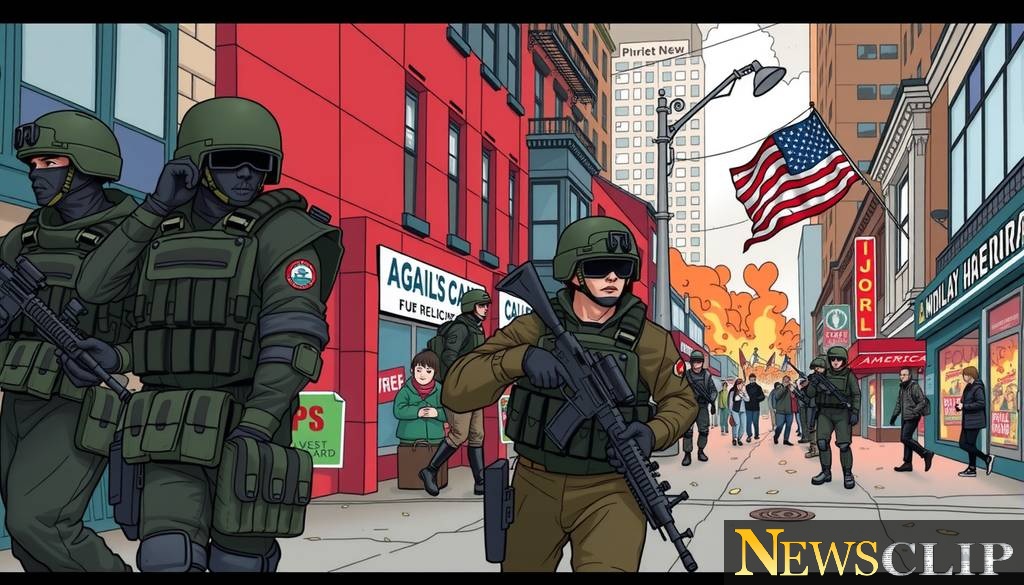 The Stark Reality of Military Presence in Urban America