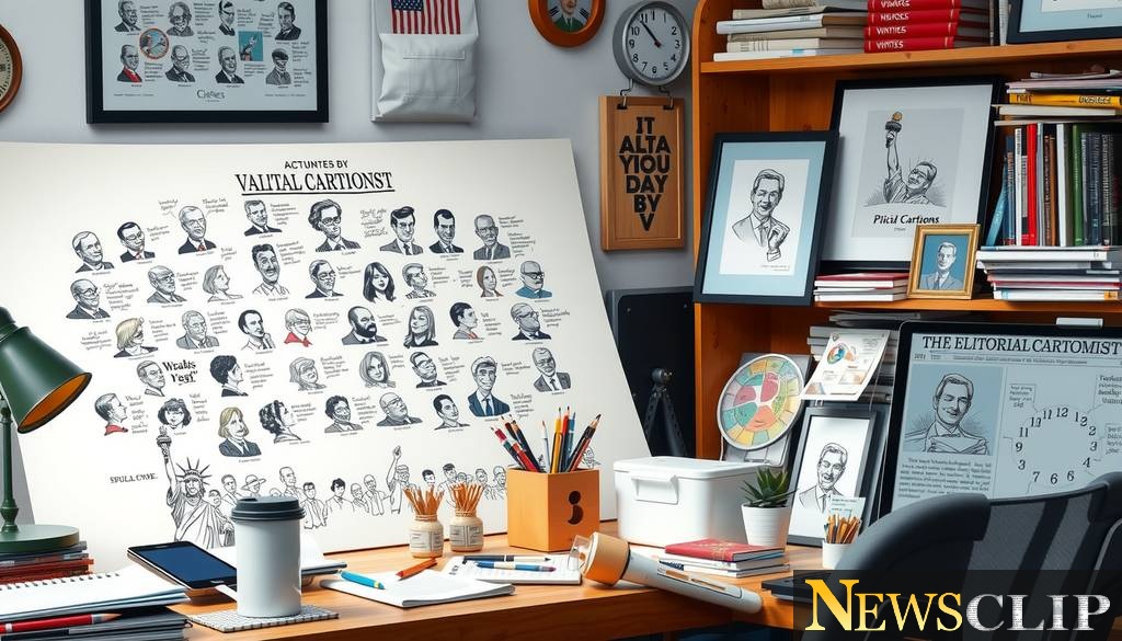 A Cartoonist's Bold Stroke: Dissecting Political Ironies in Duluth