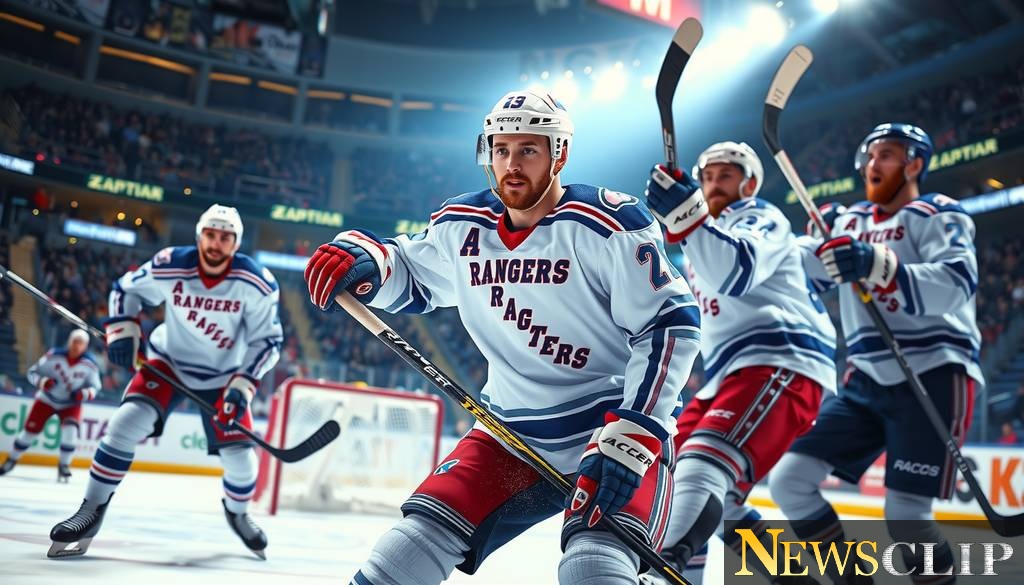 Sam Carrick Shines with Two Assists in Rangers' Victory