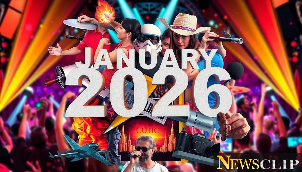 January 2026: A Cultural Snapshot of Arts & Entertainment