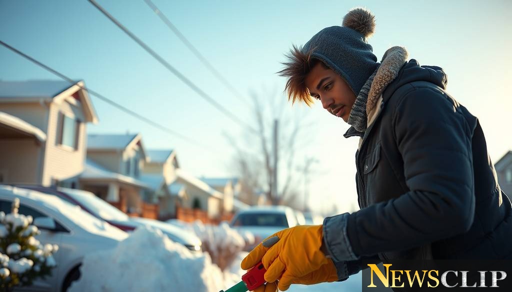 Against the Chill: How a Local Teen Thrives in Winter with a Lawn Business