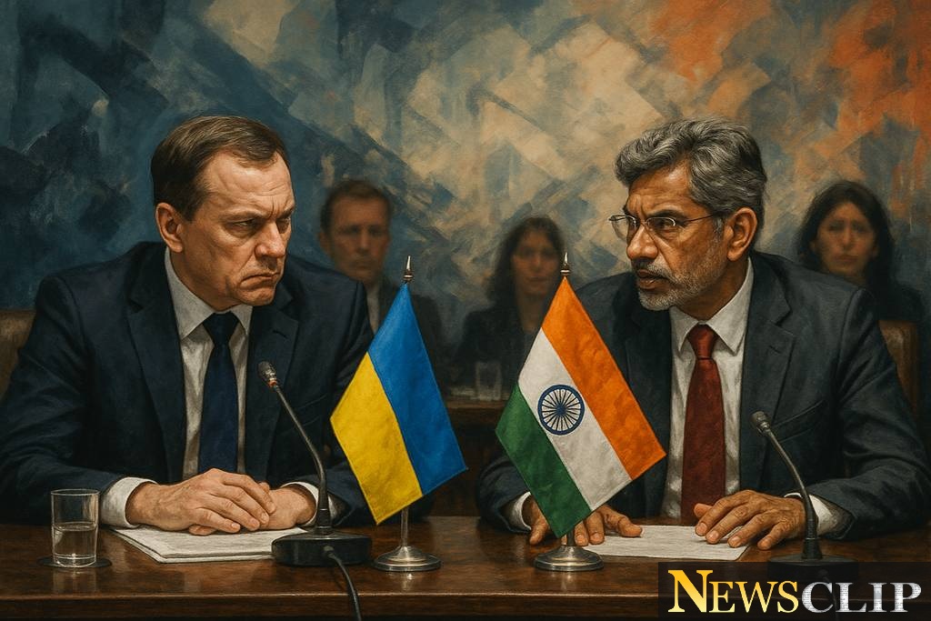 Ukraine Takes Aim at Modi Over Putin Endorsements