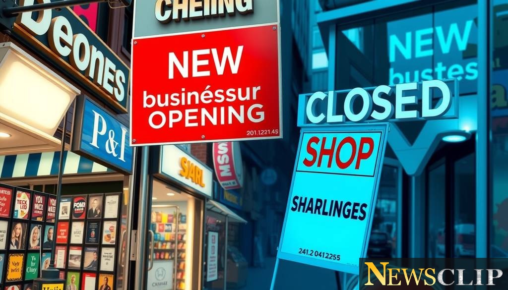 Assessing Business Resilience: Openings and Closures of 2023