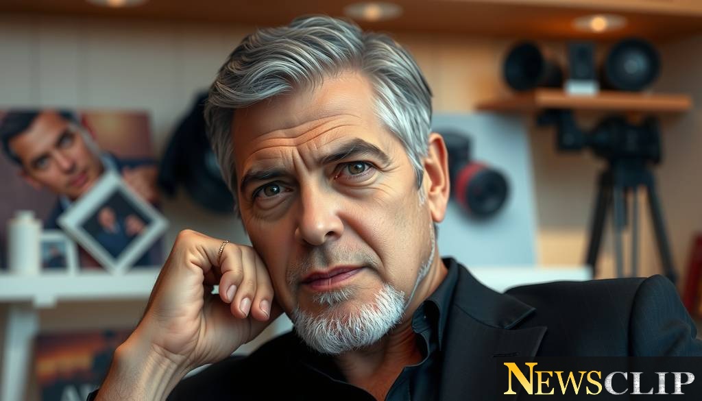 George Clooney Reflects on Leadership in Cinema: Vulnerability and Authenticity