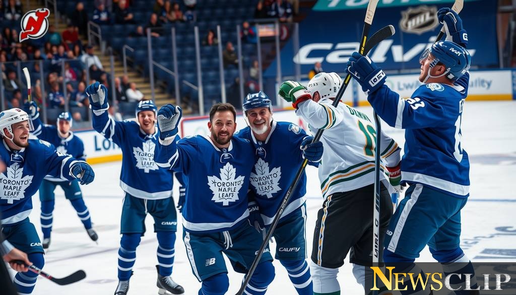 Unyielding Leafs: Short-Handed Shutout Against the Devils