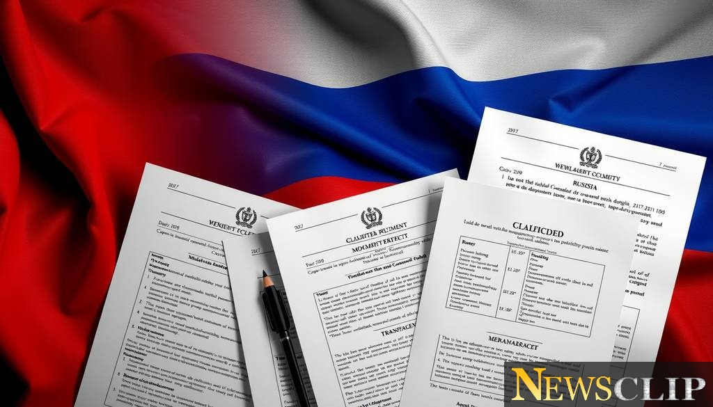 Unveiling Secrets: The Leak of Confidential Russian Documents