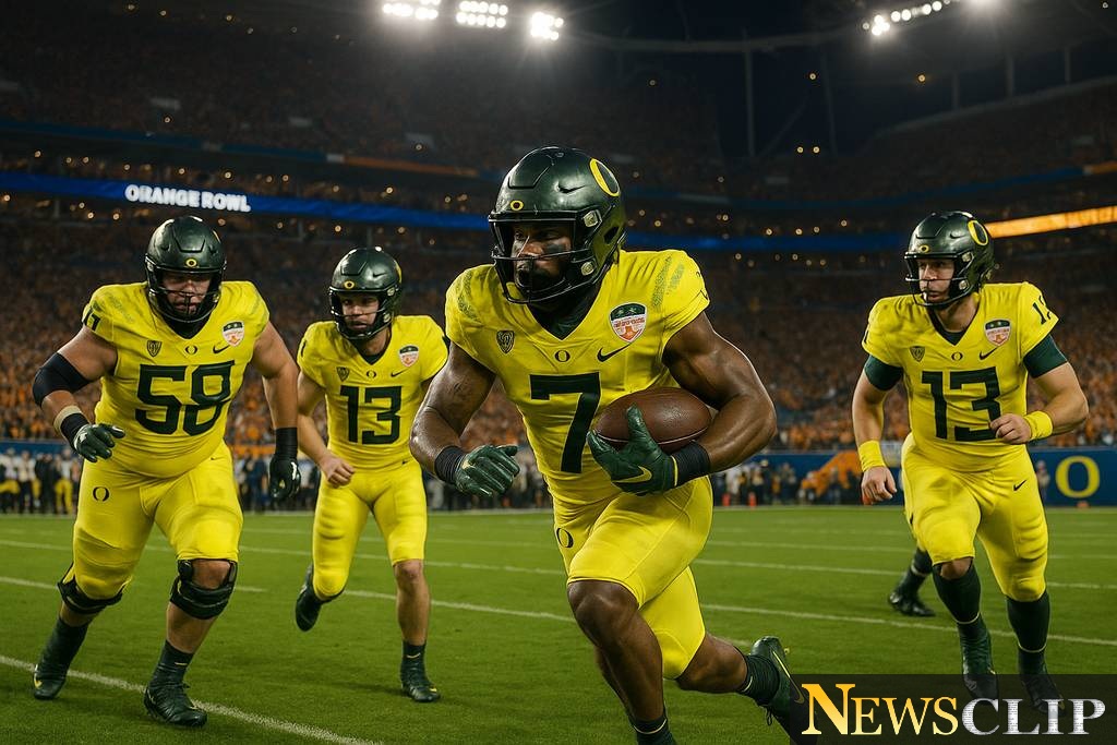 Oregon Takes Early Lead in the Orange Bowl: Live Updates!
