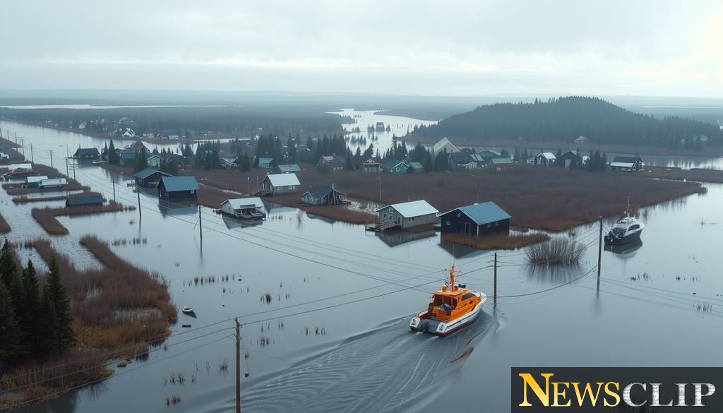 Severe Flooding Devastates Alaska, Leaving Homes Carrying Away