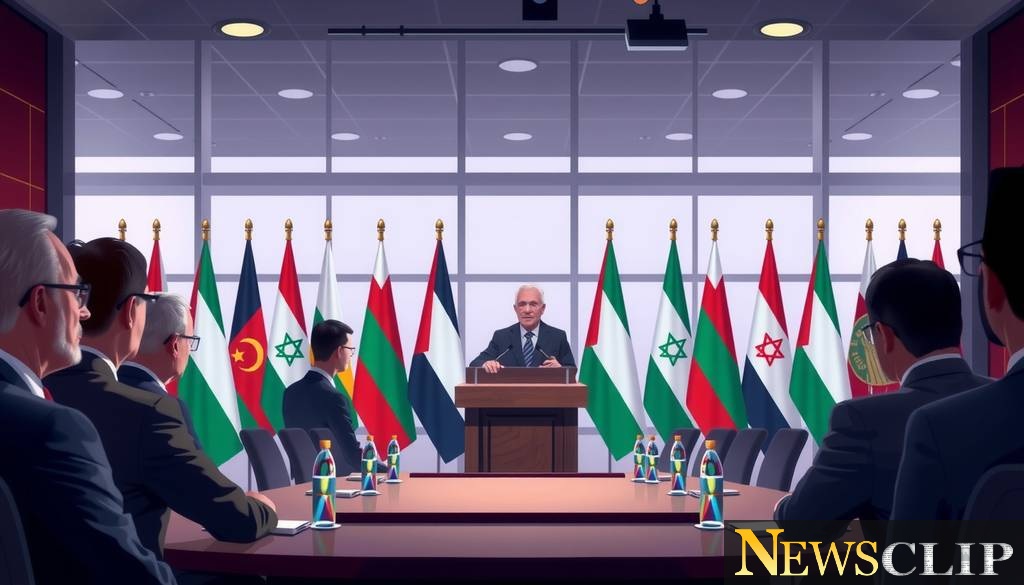 Uniting Voices: Palestinian President Abbas at the Egypt Summit