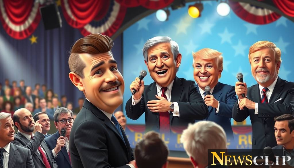 The Spotlight on Political Satire: Bonds and Reactions