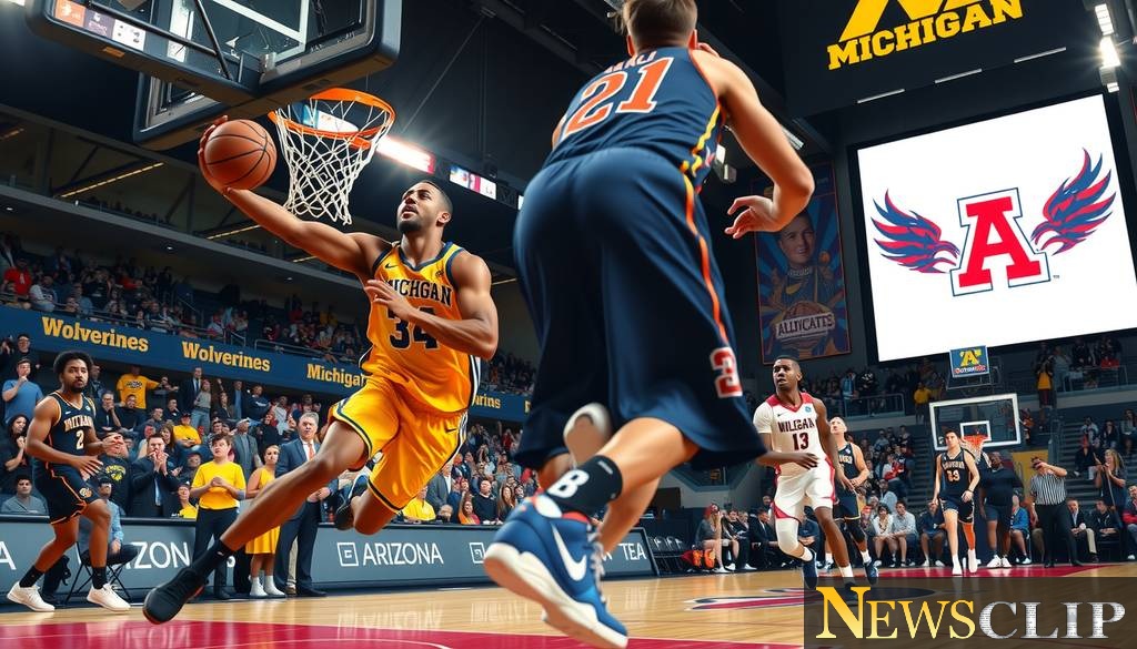 Michigan and Arizona: A Duel for College Basketball Supremacy