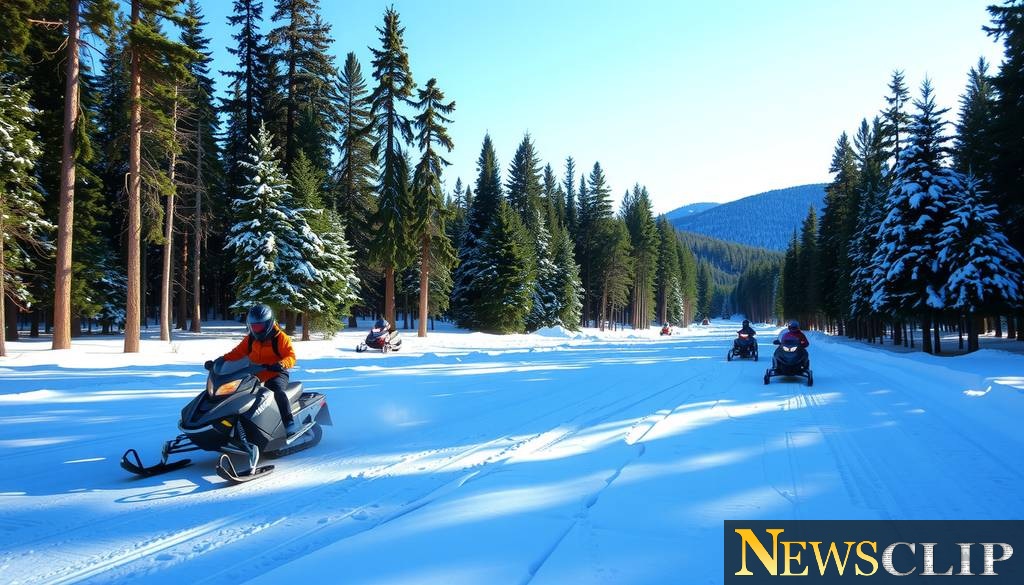 Alger County Snowmobile Business Slump: A Stark December Reality