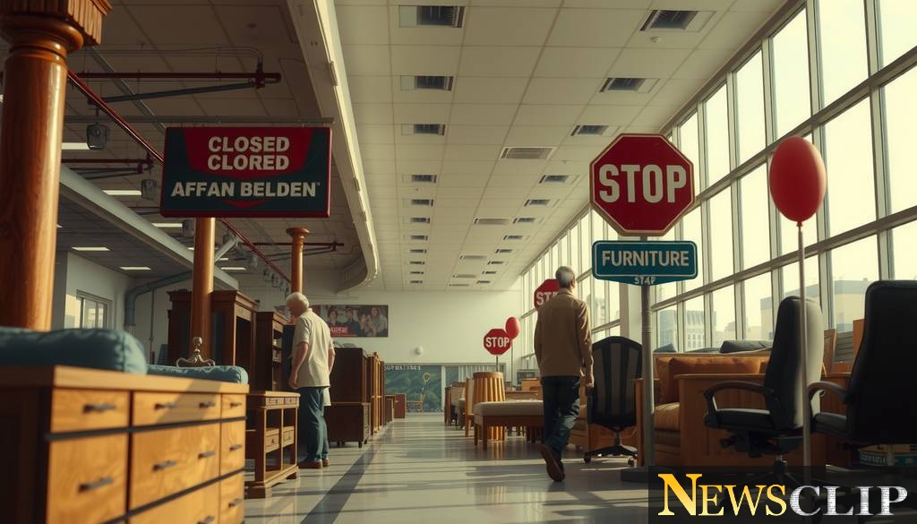 The End of an Era: 54-Year-Old Furniture Chain Shutters Doors Amid Economic Strife