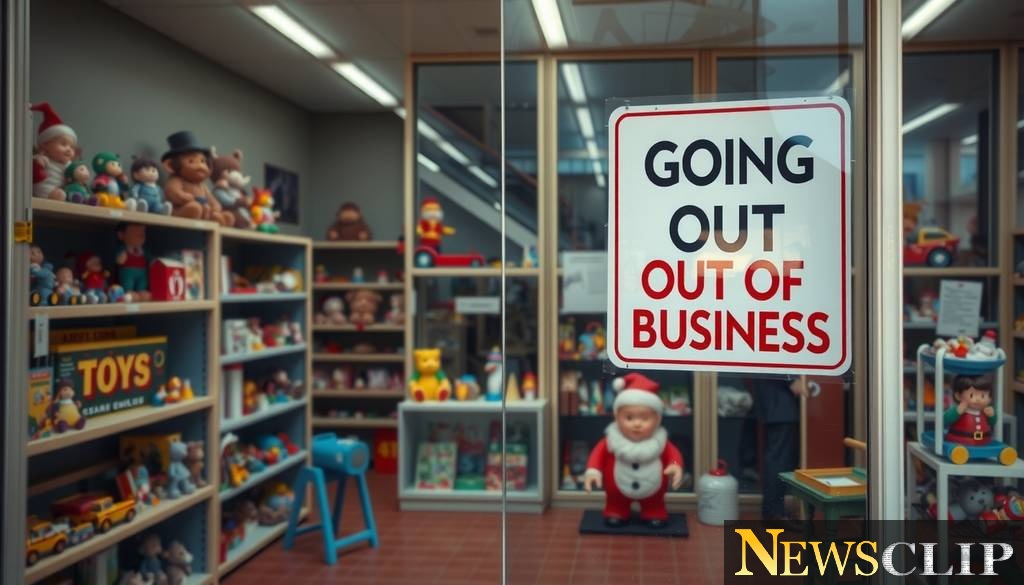 The Final Countdown: Local Toy Store Faces Closure Amid Changing Markets