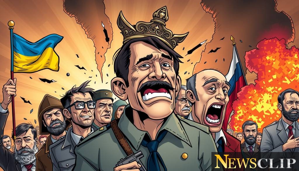 Challenging the Status Quo: Editorial Cartoons Reflecting the Ukraine-Russia Stalemate