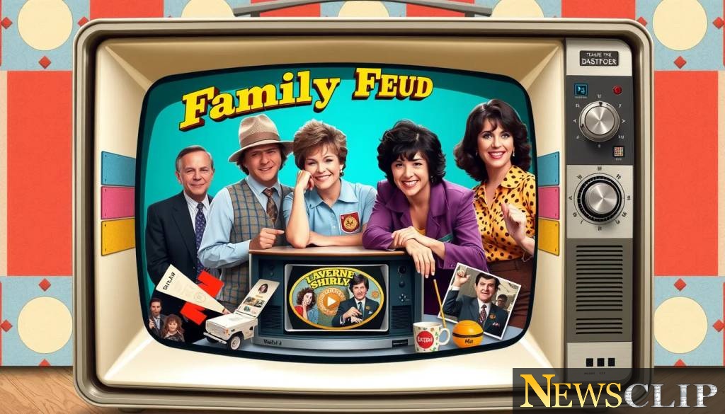 Celebrating 50 Years of TV Classics: A Look at 'Family Feud' and 'Laverne & Shirley'