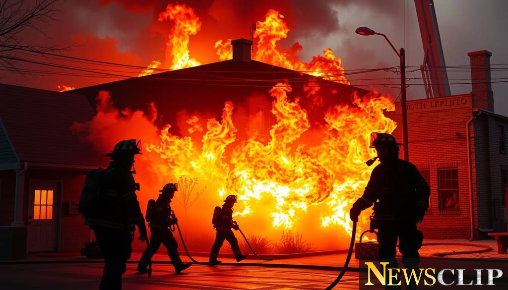 A Devastating Inferno: Two North Canton Businesses Lost to Fire