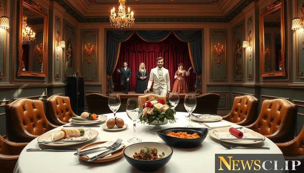 A Culinary Performance: The Ingersoll's Dazzling Dinner Theater Debut in Des Moines