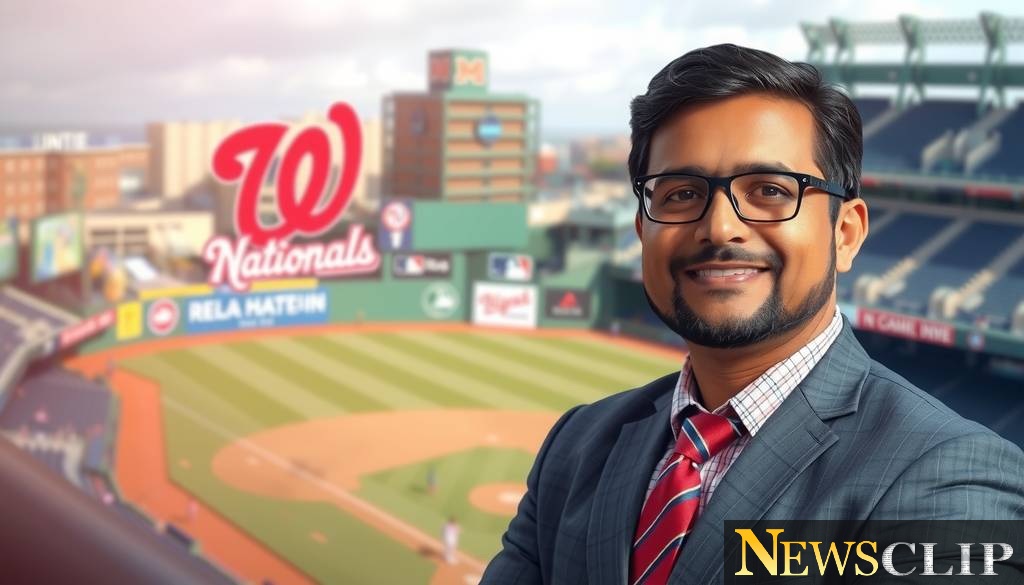 Sinnarajah Takes Helm as Nats President of Business Operations