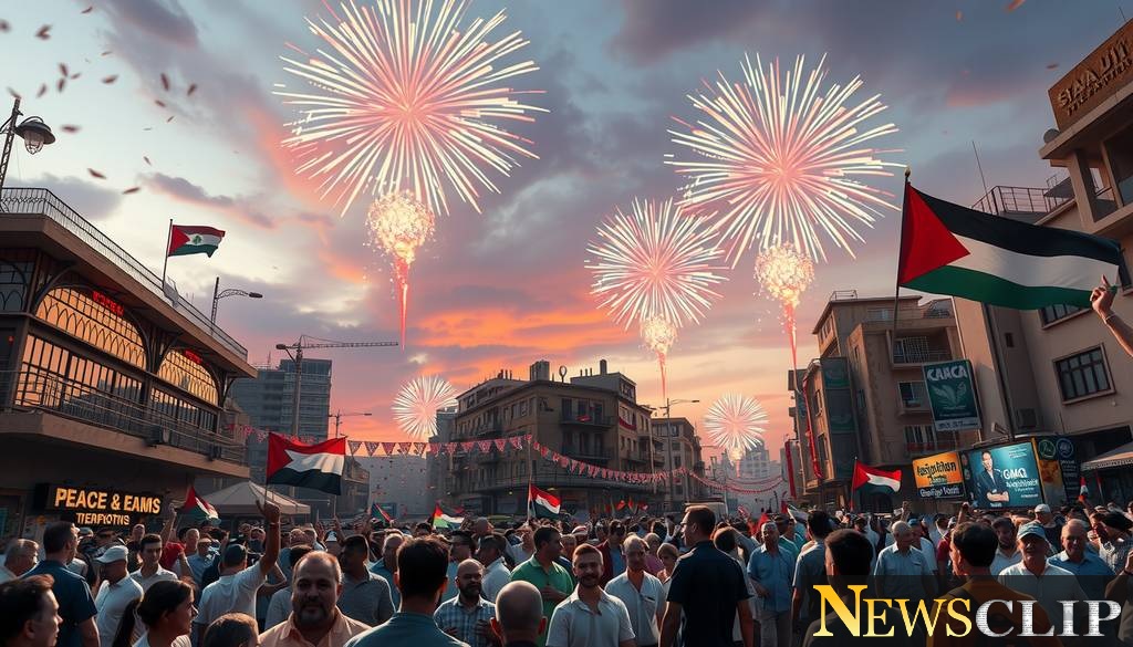 Celebration Amidst Strife: Palestinians Honor Released Detainees