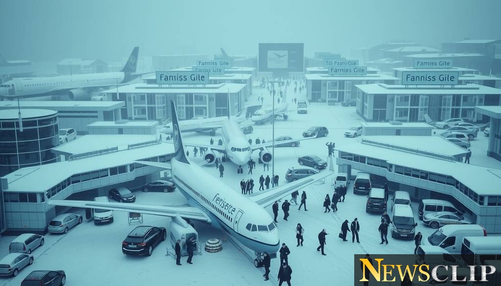 Winter's Griph: Chaos and Loss Amidst Europe's Snowstorm