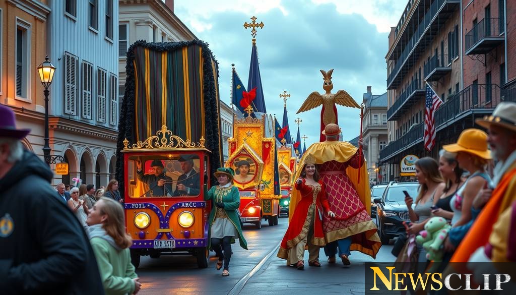 Celebrating Twelfth Night: A Journey Through the Krewe de Jeanne d'Arc Parade