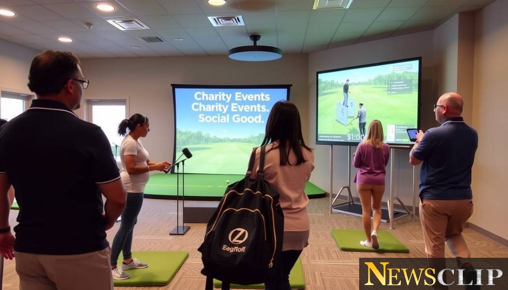 Swinging for Good: The Charitable Heart of College Station's Virtual Golf Scene