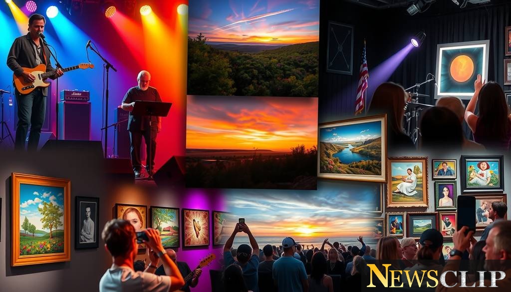 Vibrant Sounds and Sights: Southern NH's Arts Scene from Jan. 8-11