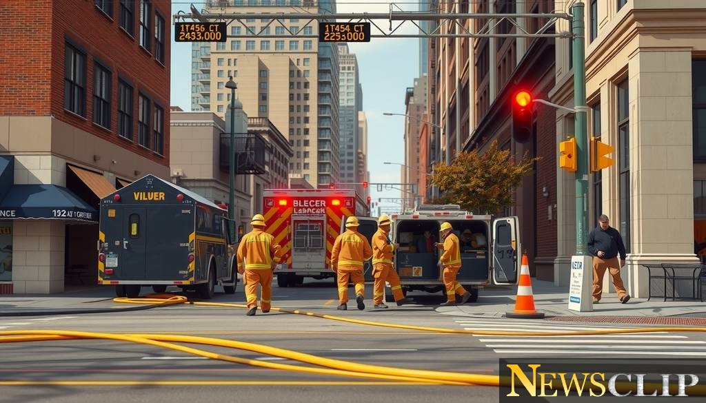 Burlingame's Business Corridor Faces Power Outage Following Hazardous Leak