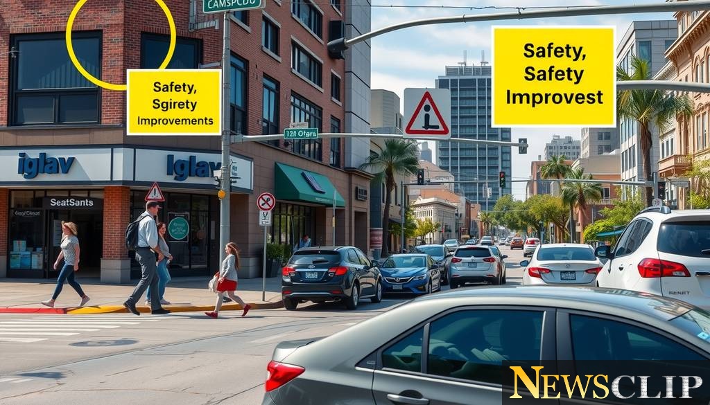 Demand for Safer Streets: Benson Intersection Gets Attention from Local Businesses