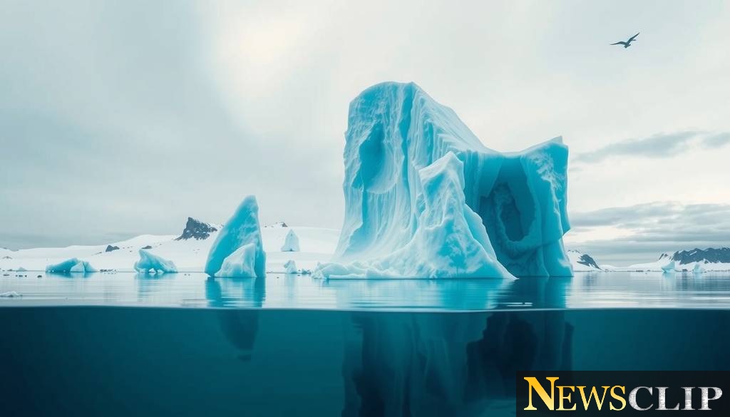 The Blue Transformation of Iceberg A-23A: A Climate Reflection