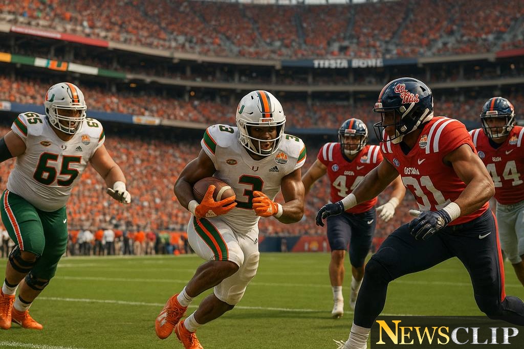 Game On: Miami Hurricanes vs. Ole Miss Rebels in Fiesta Bowl Showdown
