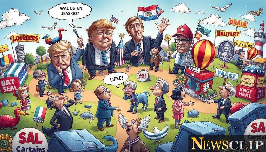 Exploring the Satirical Landscape: Editorial Cartoon Insights